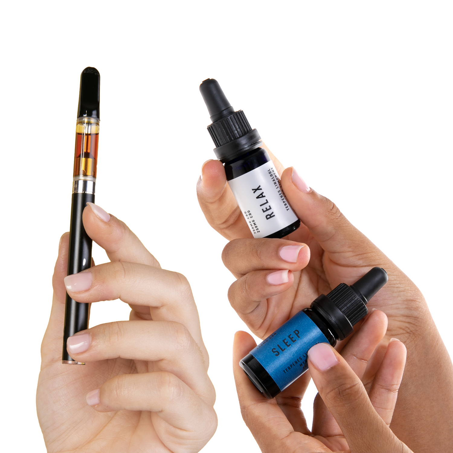 vape de cbd y aceites de cbd para relajar y dormir