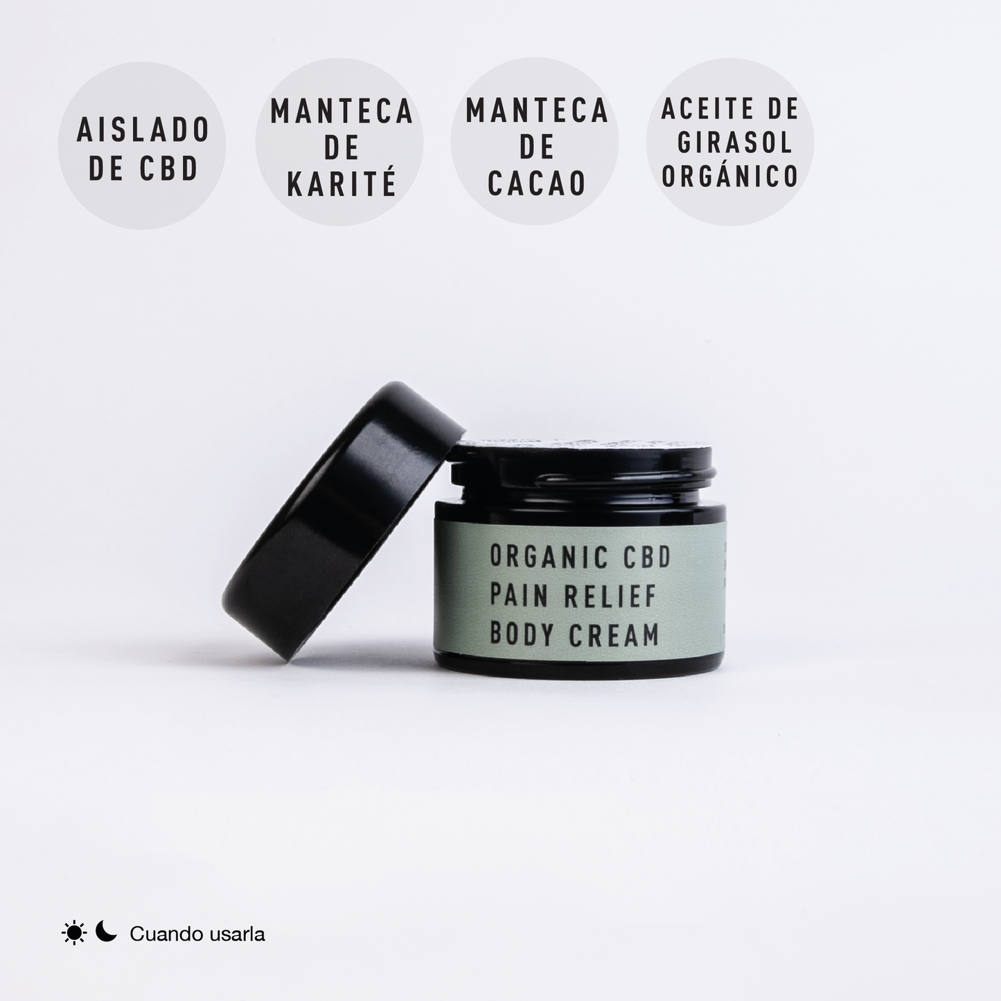 crema organica de cbd