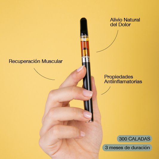 vaporizador recover de cbd recuperación muscular